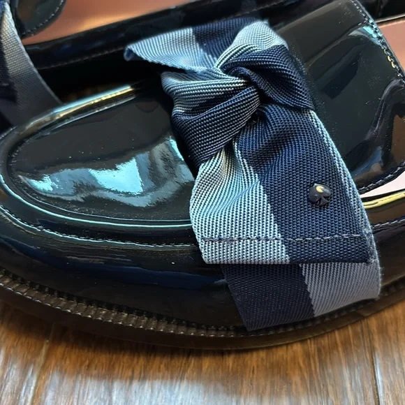 Kate Spade Leandra Loafer in Navy - Picture 3 of 7